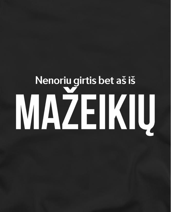 Aš iš Mažeikių